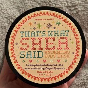 NWT That’s What Shea Said Body Mask